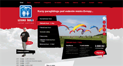 Desktop Screenshot of paragliding-jozka.cz